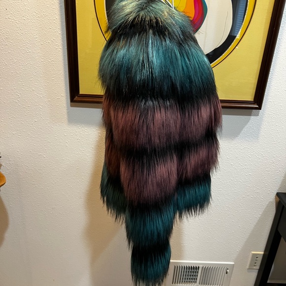 Unreal Fur Multicolor Teddy Jacket - Picture 2 of 4